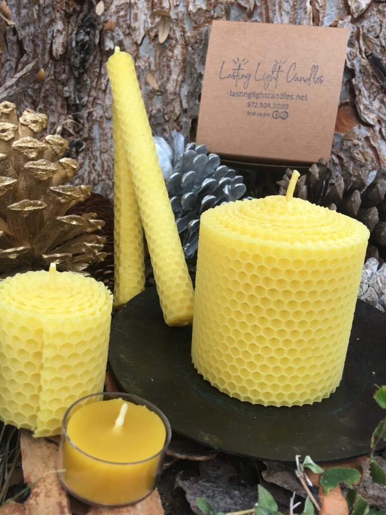 Lasting Light Candles Fall Winter Beeswax products